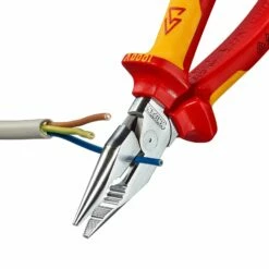 Knipex Spitz-Kombizange Isoliert Mit Mehrkomponenten-Hüllen VDE-geprüft Verchromt 185 Mm - 0826185 12 Knipex Spitz-Kombizange Isoliert Mit Mehrkomponenten-Hüllen VDE-geprüft Verchromt 185 Mm - 0826185 -elektrische Bohrmaschine Geschäft 0826185 00 f a 02