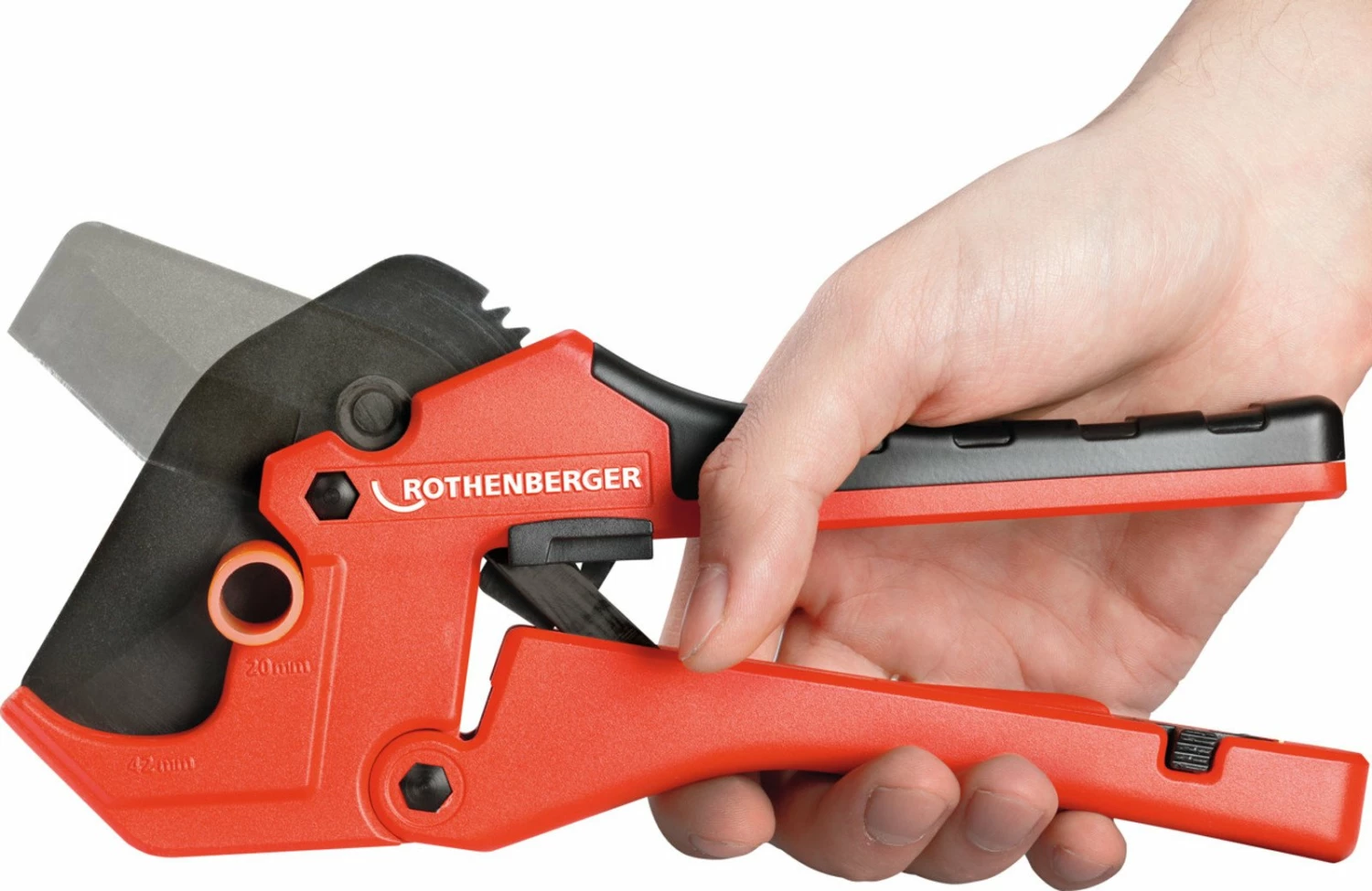 ROTHENBERGER ROCUT 42 TWIN CUT Kunststoffrohrschere, 0-42mm - 1000003011 15 ROTHENBERGER ROCUT 42 TWIN CUT Kunststoffrohrschere, 0-42mm - 1000003011 – Bild 13