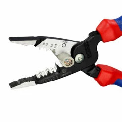 Knipex Multifunktions-Elektrikerzange Metrisches Modell Mit Mehrkomponenten-Hüllen Schwarz Atramentiert 200 Mm - 1372200ME -elektrische Bohrmaschine Geschäft 1372200me 00 f a 01