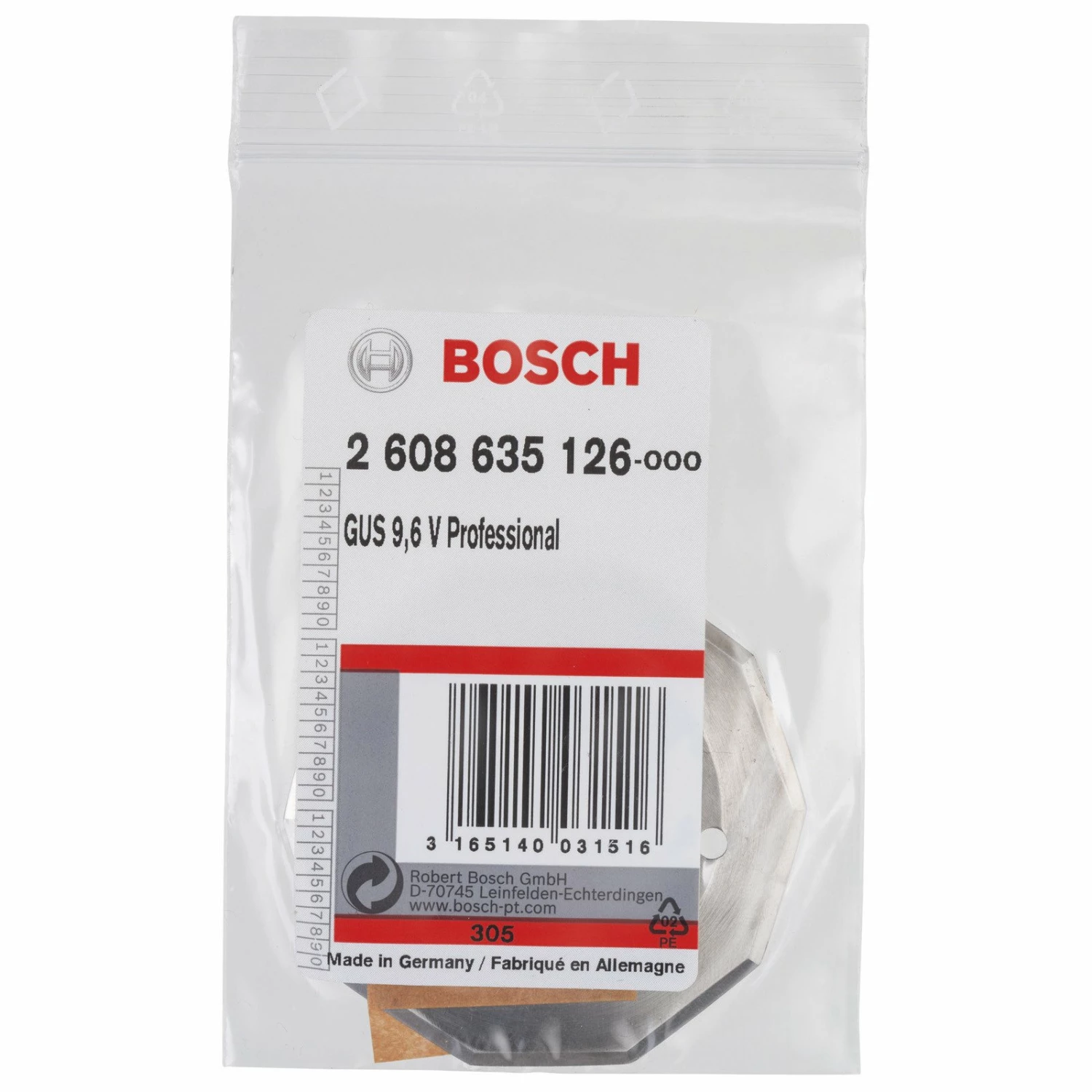 Bosch Obermesser Für Blech- Und -Universalscheren, GUS 9,6 V - 2608635126 4 Bosch Obermesser Für Blech- Und -Universalscheren, GUS 9,6 V - 2608635126 – Bild 2
