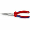 Knipex Flachrundzange Mit Schneide/Befestigungsöse Schwarz Atramentiert, Mit Mehrkomponenten-Hüllen, Mit Integrierter Befestigungsöse Zum Anbringen Einer Absturzsicherung 200 Mm - 2612200TBK -elektrische Bohrmaschine Geschäft 2612200t 00 1 2