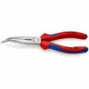 Knipex Flachrundzange Mit Schneide/Befestigungsöse Schwarz Atramentiert, Mit Mehrkomponenten-Hüllen, Mit Integrierter Befestigungsöse Zum Anbringen Einer Absturzsicherung 200 Mm - 2622200TBK -elektrische Bohrmaschine Geschäft 2622200t 00 1 2