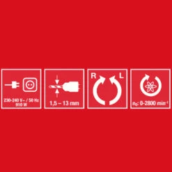 Walter Schlagbohrmaschine 910 W - 612312 -elektrische Bohrmaschine Geschäft 612312 schlagbohrmaschine 910w 1280x1280px 8