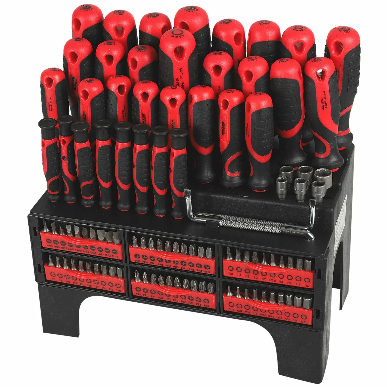 Walter XXL Schraubendreher- Und Bit Set 100tlg. - 613000 3 Walter XXL Schraubendreher- Und Bit Set 100tlg. - 613000