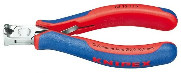 Knipex Elektronik-Vornschneider 115 Mm - 6412115 3 Knipex Elektronik-Vornschneider 115 Mm - 6412115