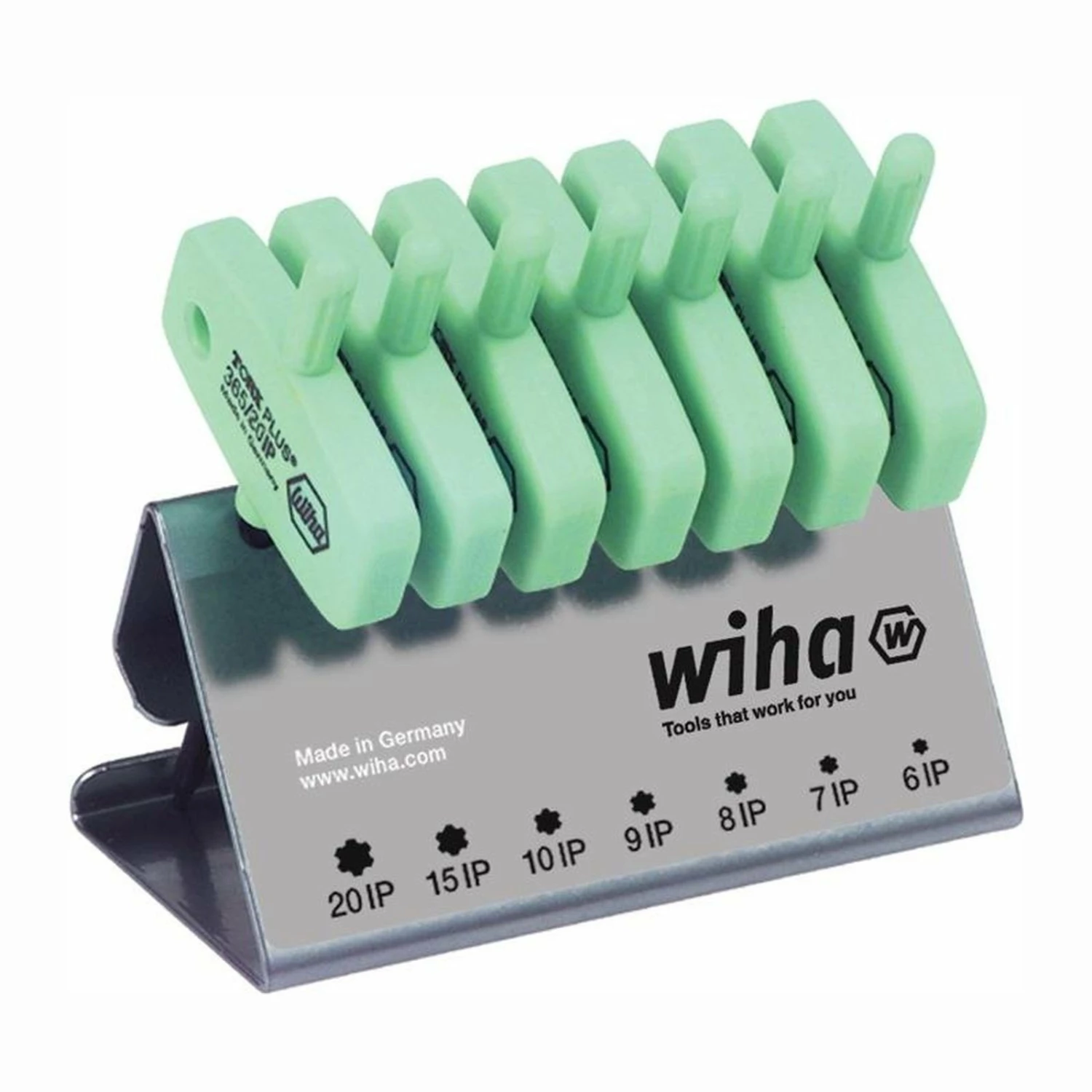 Wiha Schraubendrehersatz 365IP VB 6 IP - 20 IP 7tlg. - 26261 3 Wiha Schraubendrehersatz 365IP VB 6 IP - 20 IP 7tlg. - 26261