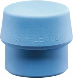 HALDER Schonhammerkopf SIMPLEX Kopf 80 Mm TPE-soft Blau Weich - 3201080