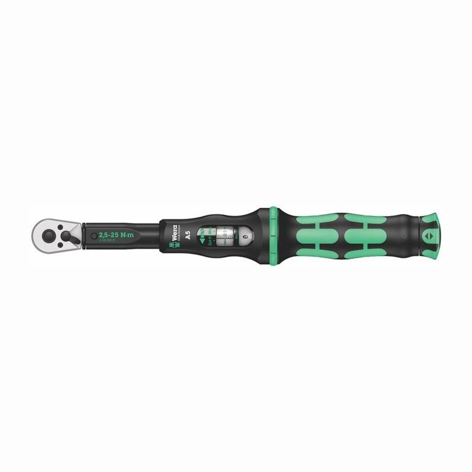 Wera Drehmomentschlüssel Click-Torque A 5 1/4" 2,5 - 25 Nm - 5075604001 3 Wera Drehmomentschlüssel Click-Torque A 5 1/4" 2,5 - 25 Nm - 5075604001