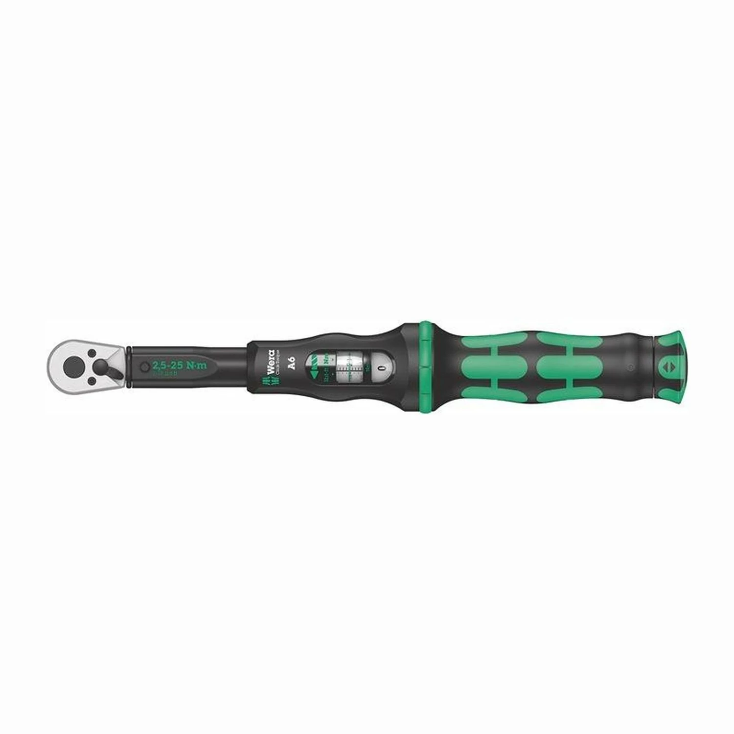 Wera Drehmomentschlüssel Click-Torque A 6 1/4" 2,5 - 25 Nm - 5075605001 3 Wera Drehmomentschlüssel Click-Torque A 6 1/4" 2,5 - 25 Nm - 5075605001