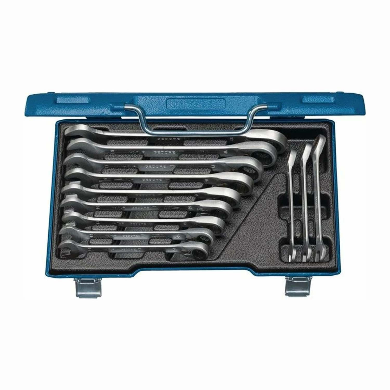 Gedore Maulringratschenschlüsselsatz 7 UR-012 12tlg. SW 8 - 19 Mm - 2297418 3 Gedore Maulringratschenschlüsselsatz 7 UR-012 12tlg. SW 8 - 19 Mm - 2297418