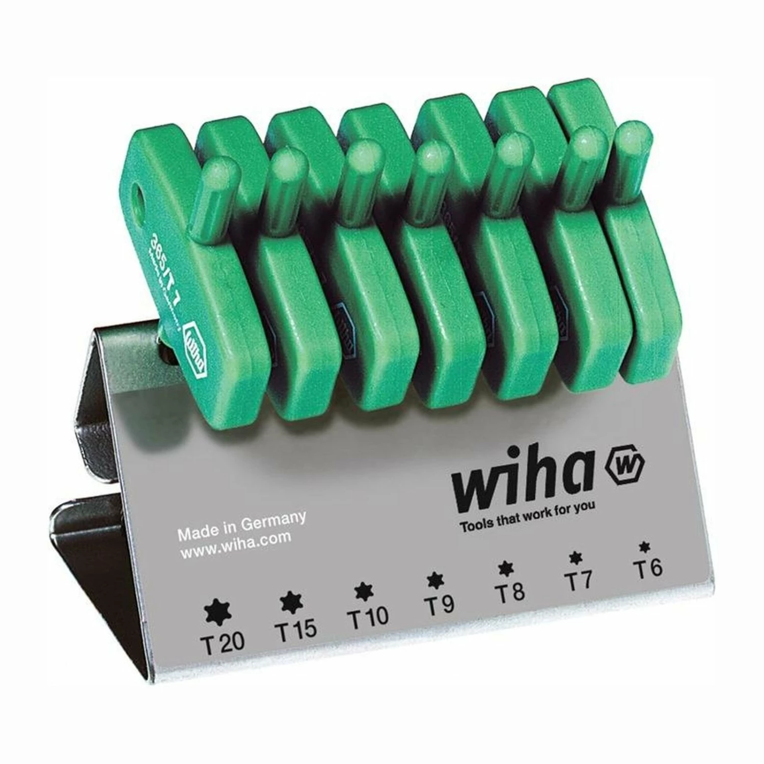 Wiha Schraubendrehersatz 365 VB T6 - T20 7tlg. - 25624 3 Wiha Schraubendrehersatz 365 VB T6 - T20 7tlg. - 25624