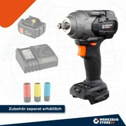 WS24 Akku-Drehschlagschrauber WDS 18V 1/2" 950 NM Solo - WS24-100453 -elektrische Bohrmaschine Geschäft akku schlagschrauber 18v ws24 100453 2