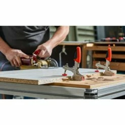 Bessey Waagrechtspanner Mit Waagrechter Grundplatte Mit Zubehör-Set - STC-HH70-T20 -elektrische Bohrmaschine Geschäft bessey stc hh50 t20 anwendung 2 1