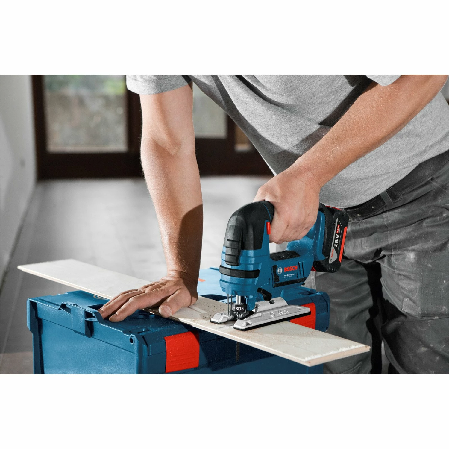 Bosch Akku-Stichsäge GST 18V-LI B / 1x 4,0 Ah Akku 7 Bosch Akku-Stichsäge GST 18V-LI B / 1x 4,0 Ah Akku – Bild 5