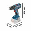 Bosch Akku-Bohrschrauber GSR 18V-28 / 2x 4,0 Ah Akku + Ladegerät In L-Boxx - 0615990K3S -elektrische Bohrmaschine Geschäft bosch 06019h4100 2 1 1