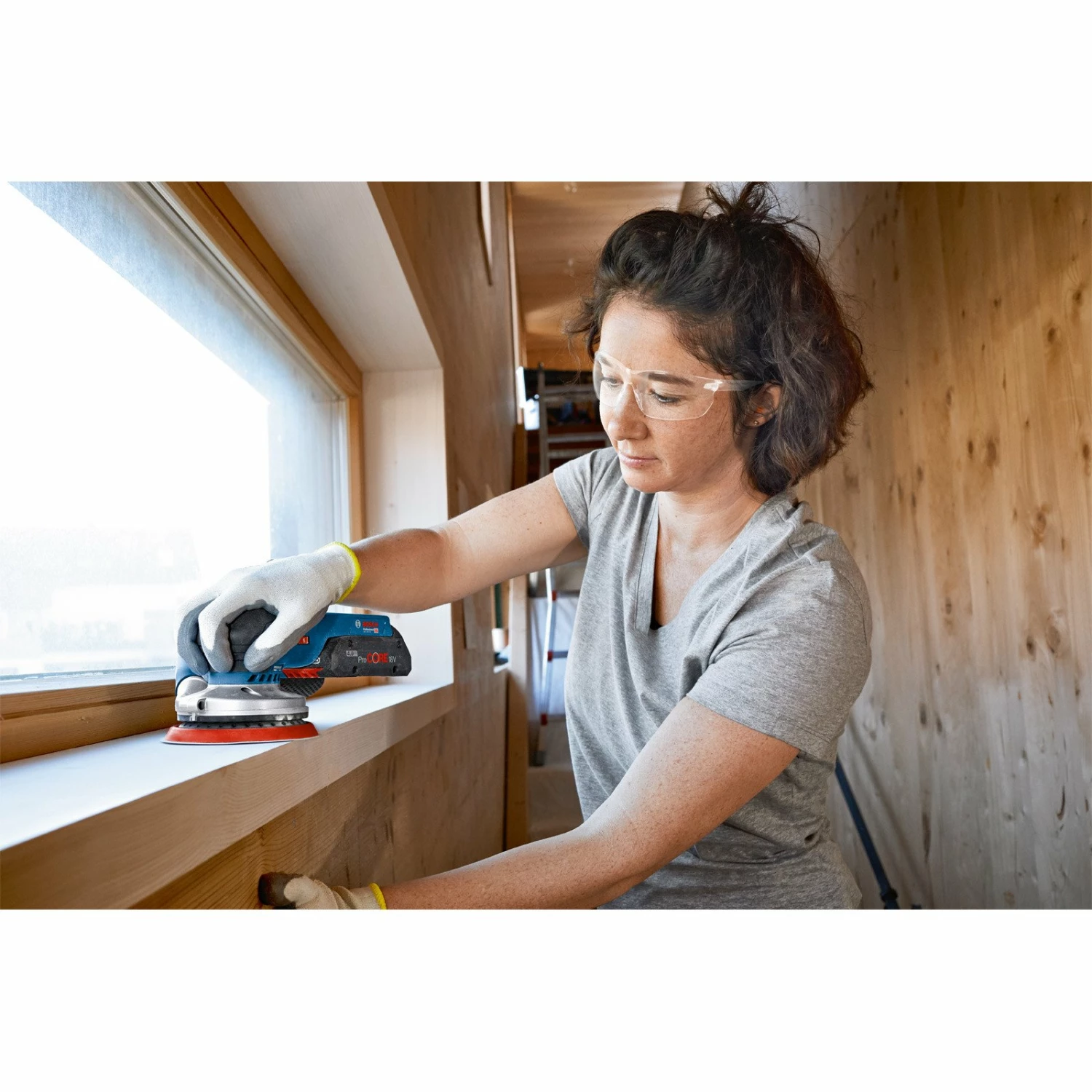 Bosch Akku-Exzenterschleifer GEX 18V-125 Solo Inkl. Zubehör-Set - 0601372201 4 Bosch Akku-Exzenterschleifer GEX 18V-125 Solo Inkl. Zubehör-Set - 0601372201 – Bild 2