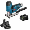 Bosch Akku-Stichsäge GST 12V-70 / 2x 4,0 Ah Akku + Ladegerät -elektrische Bohrmaschine Geschäft bosch 06015a1002 28 neu20200804