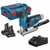Bosch Akku-Stichsäge GST 12V-70 / 2x 4,0 Ah Akku + Ladegerät In L-Boxx -elektrische Bohrmaschine Geschäft bosch 06015a1002 29 neu20200804