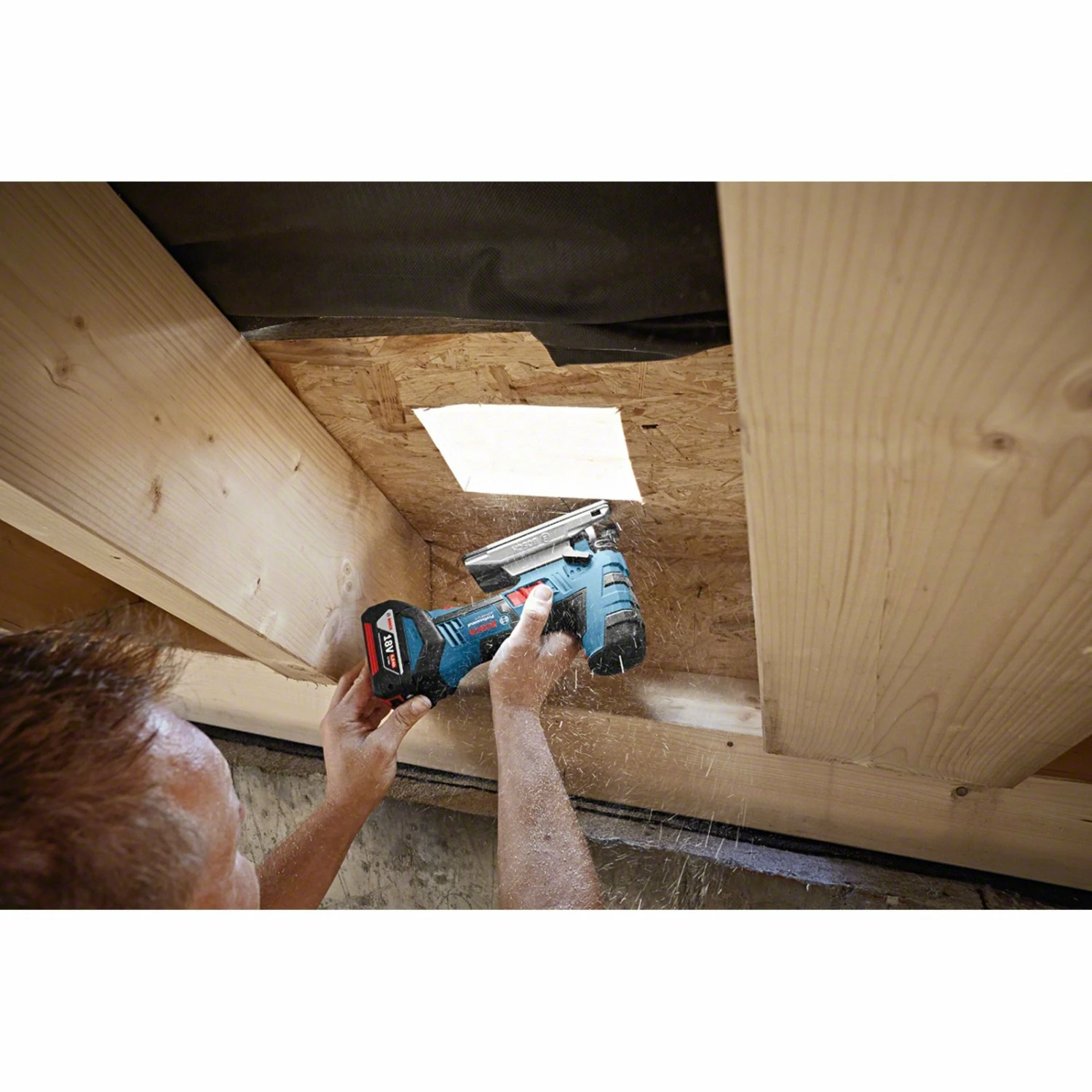 Bosch Akku-Stichsäge GST 18V-LI S / 2x 4,0 Ah ProCORE18V Akku + Ladegerät Inkl. 30tlg. Stichsägeblätter-Set Wood And Metal In L-Boxx 7 Bosch Akku-Stichsäge GST 18V-LI S / 2x 4,0 Ah ProCORE18V Akku + Ladegerät Inkl. 30tlg. Stichsägeblätter-Set Wood And Metal In L-Boxx – Bild 5