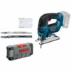 Bosch Akku-Stichsäge GST 18V-LI B Solo Inkl. 30tlg. Stichsägeblätter-Set Wood