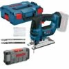 Bosch Akku-Stichsäge GST 18V-LI B Solo Inkl. 30tlg. Stichsägeblätter-Set Wood And Metal In L-Boxx -elektrische Bohrmaschine Geschäft bosch 06015a6101 8 06015a6101 9 1