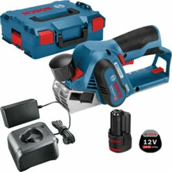 Bosch Akku-Hobel GHO 12V-20 12 V / 1x 2,0 Ah Akku + Ladegerät In L-Boxx