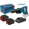 Bosch Akku-Säbelsäge GSA 18V-LI / 2x 8,0 Ah ProCORE Akku + Ladegerät Inkl. Zubehör In L-Boxx -elektrische Bohrmaschine Geschäft bosch 060164j007 5 1