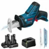 Bosch Akku-Säbelsäge GSA 12V-14 / 2x 4,0 Ah Akku + Ladegerät -elektrische Bohrmaschine Geschäft bosch 060164l905 27 1