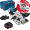 Bosch Akku-Kreissäge GKS 18V-57 G / 1x 8,0 Ah ProCORE18V Akku + Ladegerät Inkl. Zubehör-Set + Extra Sägeblatt In L-Boxx -elektrische Bohrmaschine Geschäft bosch 06016a2101 10 a 2