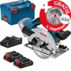 Bosch Akku-Kreissäge GKS 18V-57 G / 2x 4,0 Ah ProCORE18V Akku + Ladegerät + Extra Sägeblatt In L-Boxx 1 Bosch Akku-Kreissäge GKS 18V-57 G / 2x 4,0 Ah ProCORE18V Akku + Ladegerät + Extra Sägeblatt In L-Boxx -elektrische Bohrmaschine Geschäft bosch 06016a2101 2 a 2