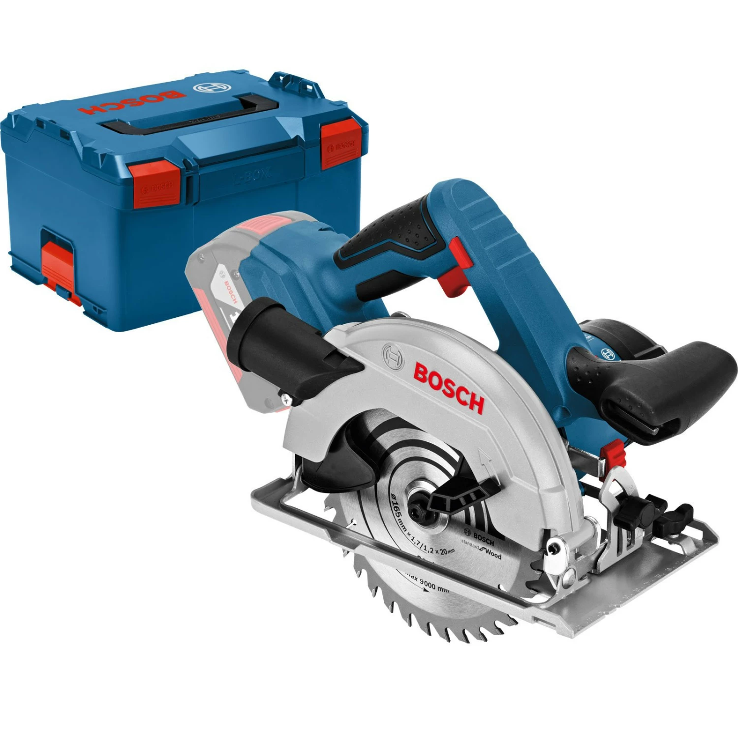 Bosch Akku-Kreissäge GKS 18V-57 G Solo + Extra Sägeblatt In L-Boxx 4 Bosch Akku-Kreissäge GKS 18V-57 G Solo + Extra Sägeblatt In L-Boxx – Bild 2