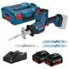 Bosch Akku-Säbelsäge GSA 18V-LI Compact / 2x 4,0 Ah Akku + Ladegerät Inkl. Zubehör-Set In L-Boxx -elektrische Bohrmaschine Geschäft bosch 06016a5001 1