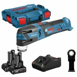 Bosch Akku-Multi-Cutter GOP 12V-28 / 2x 4,0 Ah Akku + Ladegerät In L-Boxx