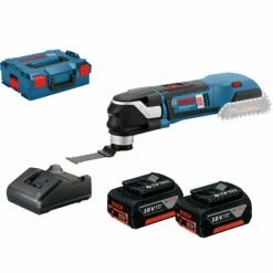 Bosch Akku-Multi-Cutter GOP 18V-28 / 2x 3,0 Ah Akku + Ladegerät In L-Boxx
