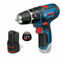 Bosch Akku-Schlagbohrschrauber GSB 12V-15 / 1x 3,0 Ah Akku
