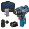 Bosch Akku-Drehschlagschrauber GDR 12V-110 12 V / 1x 3,0 Ah Akku + Ladegerät Im Softbag Inkl. Bit-Set -elektrische Bohrmaschine Geschäft bosch 06019e0003 19