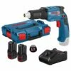 Bosch Akku-Trockenbauschrauber GTB 12V-11 / 2x 2,0 Ah Akku + Ladegerät In L-Boxx