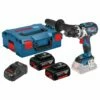 Bosch Akku-Bohrschrauber GSR 18V-110 C / 2x 4,0 Ah Akku + Ladegerät In L-Boxx
