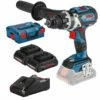 Bosch Akku-Bohrschrauber GSR 18V-110 C / 2x 4,0 Ah ProCORE18V Akku + Ladegerät In L-Boxx - 06019G010A