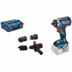Bosch Akku-Bohrschrauber GSR 18V-60 FC 18 V Solo Inkl. 4 Aufsätzen In L-Boxx - 06019G7103