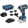 Bosch Akku-Bohrschrauber GSR 18V-60 FC / 1x 4,0 Ah Akku + Ladegerät Inkl. 4 Aufsätzen In L-Boxx