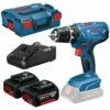 Bosch Akku-Bohrschrauber GSR 18V-21 / 2x 4,0 Ah Akku + Ladegerät In L-Boxx -elektrische Bohrmaschine Geschäft bosch 06019h1009 1
