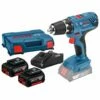 Bosch Akku-Bohrschrauber GSR 18V-21 / 2x 4,0 Ah Akku + Ladegerät In L-Case -elektrische Bohrmaschine Geschäft bosch 06019h1009 15