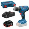 Bosch Akku-Bohrschrauber GSR 18V-21 / 1x 4,0 Ah Akku + Ladegerät In L-Case -elektrische Bohrmaschine Geschäft bosch 06019h1009 5