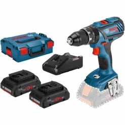 Bosch Akku-Schlagbohrschrauber GSB 18V-28 / 2x 4,0 Ah ProCORE18V Akku + Ladegerät In L-Boxx