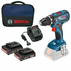 Bosch Akku-Bohrschrauber GSR 18V-28 / 2x 2,0 Ah Akku + Ladegerät Im Softbag