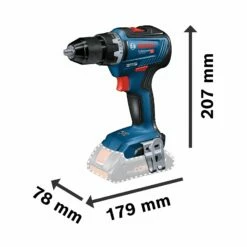Bosch Akku-Bohrschrauber GSR 18V-55 / 2x 4,0 Ah Akku + Ladegerät Inkl. Bit- Und Steckschlüssel-Set 43tlg. In L-Boxx -elektrische Bohrmaschine Geschäft bosch 06019h5202 2 3 1
