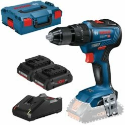 Bosch Akku-Schlagbohrschrauber GSB 18V-55 / 2x 4,0 Ah ProCORE18V Akku + Ladegerät In L-Boxx - 06019H5304