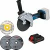 Bosch Akku-Winkelschleifer GWS 18V-180 PC / 1x 4,0 Ah ProCore -elektrische Bohrmaschine Geschäft bosch 06019h6e01 7