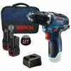 Bosch Akku-Bohrschrauber GSR 12V-35 12 V / 2x 3,0 Ah Akku + Ladegerät Im Softbag